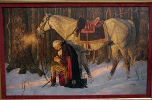 George Washington Prayer at Valley Forge image pic hd wallpaper