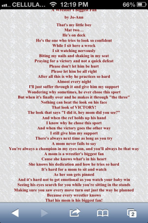 Wrestling Mom @shannon pinkerton