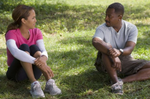 ... Lawrence and Nicole Ari Parker in Welcome Home, Roscoe Jenkins (2008