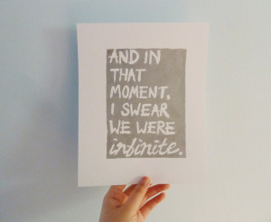 Perks Of Being A Wallflower Quotes Infinite Typewriter Quotes, perks ...