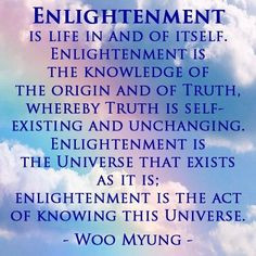 Enlightenment - by Woo Myung