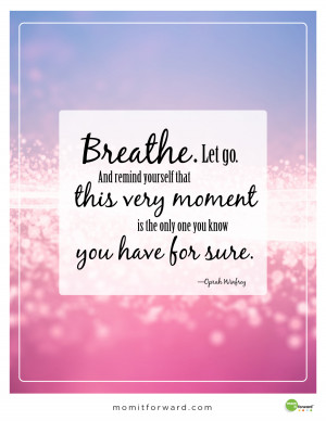 Breathe Quote