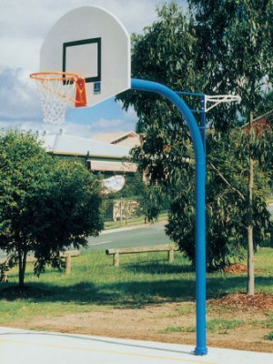 ... basketball/netball tower Arched, 1800mm reach, Wind rating W41