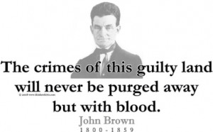Design #GT146 John Brown - The crimes of this guilty land