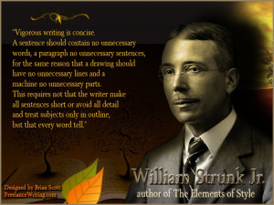 William Strunk Jr. (1 July 1869 – 26 September 1946) was a professor ...