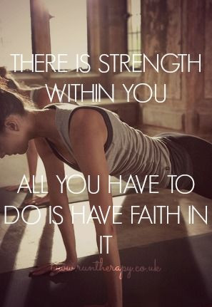 LOVE LOVE LOVE this quote! You need to have faith!!! #Fitness