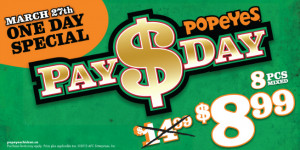 Popeyes Chicken Canada Coupons