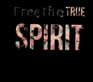 Quotes Picture: free the true spirit