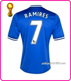Quotes To Put On Soccer Shirts Chelsea RAMIRES Home Blue 2013 2014