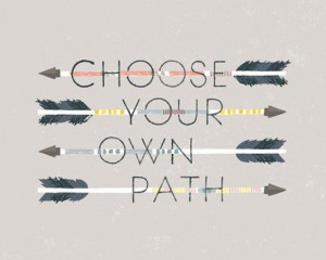 Choose Your Own Path: exclusive canvas wall art by Small Talk Studio ...