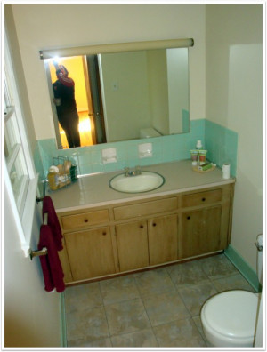 Half Bath Before And After