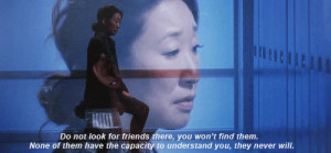 ... cristina yang # sandra oh # quotes # quote # quotations # quotation