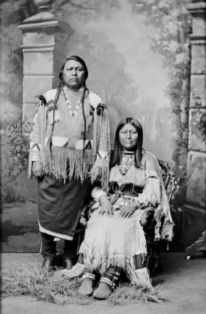 and wife Chipeta (Ute)Chiefs Ouray, American Indians, Native Americans ...