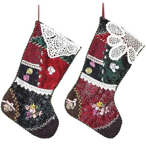 victorian elf stocking pattern victorian christmas stocking