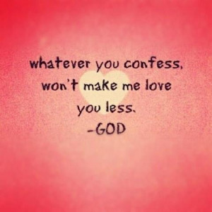 God's love is unconditional!