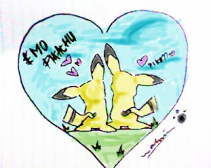 pikachu couple by sperow23000 pikachu love drawing pikachu love ...