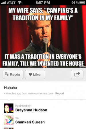 agree completely with Jim Gaffigan: