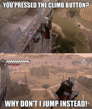 Scumbag Assassin's Creed Controls