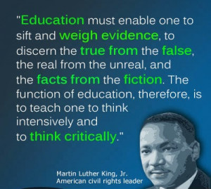 Martin Luther King Jr Quotes on Education