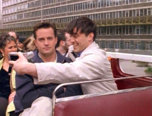 bus, camera, chandler, friends, funny, joey, london, photography