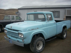 1958 ford f100 pickup truck