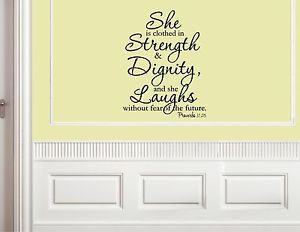 She-Is-Clothed-In-Strength-Dignity-Vinyl-Quote-Me-Wall-Art-Decals-0764