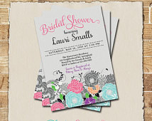 Shower Invitation, Spring Bridal Brunch Invitation, Floral Invitations ...