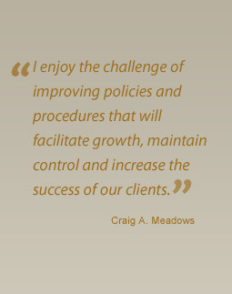 Craig A. Meadows, Controller