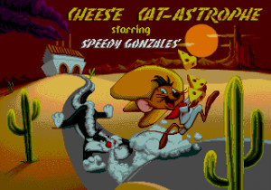 Cheese Cat-Astrophe Starring Speedy Gonzales (Europe) Title Screen
