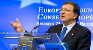Jose Manuel Barroso is pictured. | AP Photo