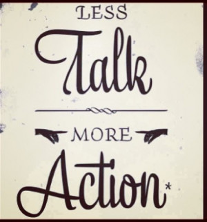 Less talk more action. Lol yup
