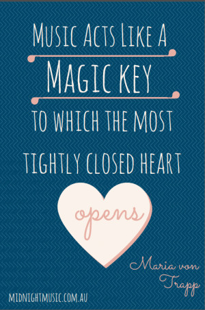 Quoteable Quote – Music Acts Like A Magic Key