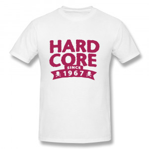 Solid T Shirt Men's Hardcore since 1967 - Birthday T-Shirt Customized ...
