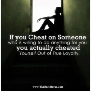 Hate cheaters!!!!!