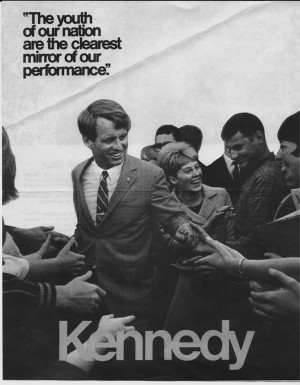 Robert Kennedy campaign poster, 1968