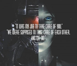 Cortana/Halo 4 quote with 