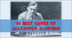 Play through Alekhine's game and study his own notes: