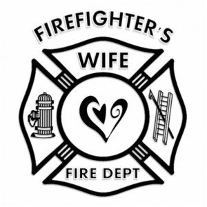 Firefighter's Wife Photo Sculpture