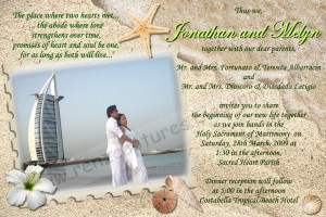 Wedding Invitations and Giveaways (also available for other occasions)