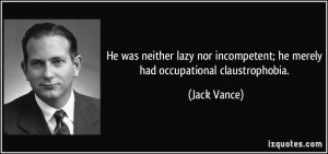 More Jack Vance Quotes