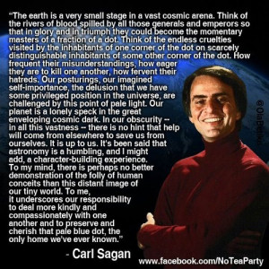 ... We Can All Benefit From The Wise And Profound Words Of Carl Sagan