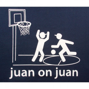 Juan on Juan - Funny Mexican T-shirts