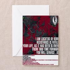 Borg Picard Quotes Greeting Cards Pk Of 10 For