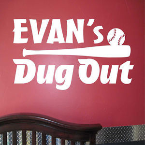 Sports-Vinyl-Wall-Lettering-Quotes-Decal-Baseball-Dug-Out-Personalized ...