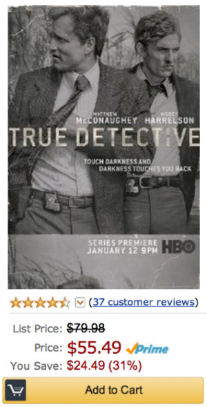 True Detective: Season 1 (Blu-ray + Digital)