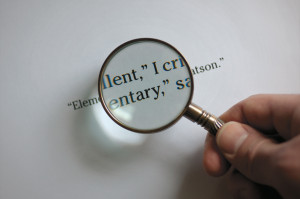 You can quote them: Elementary, my dear reader