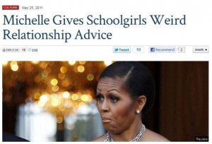 Fox Attacks Michelle Obama For Giving Supposedly 