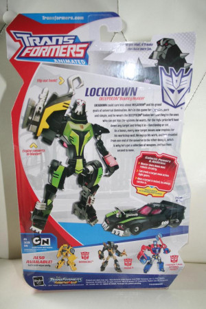 Lockdown, Deluxe Class figure from the Transformers: Animated series.