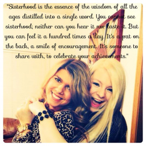 AOII Sister quote. #whyaoii #sorority