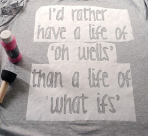 DIY: Inspirational Quote T-Shirt